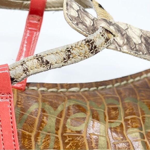 Sam Edelman GiGi animal print sandals - Women's 7 - Picture 7 of 9